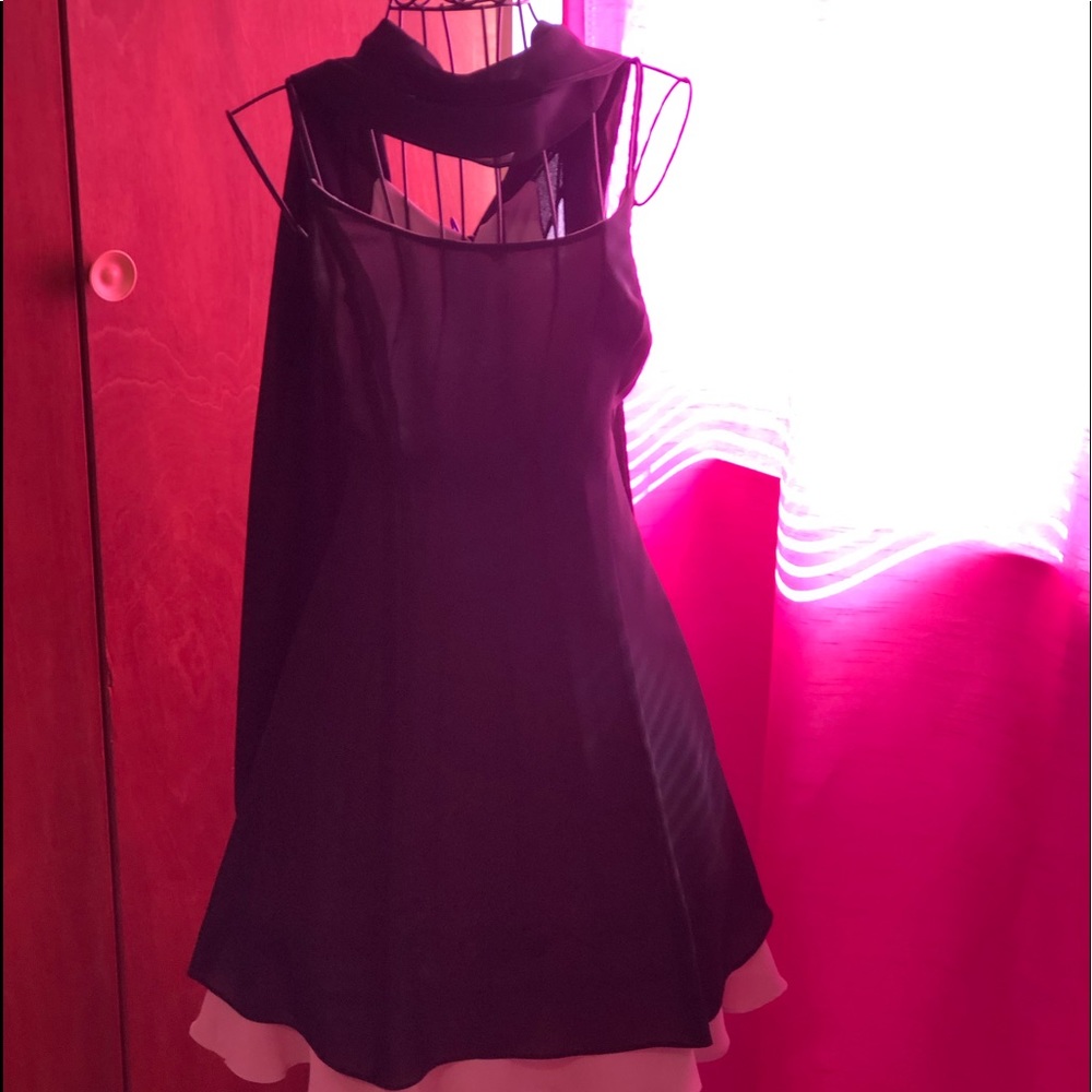 Cocktail dress with shawl